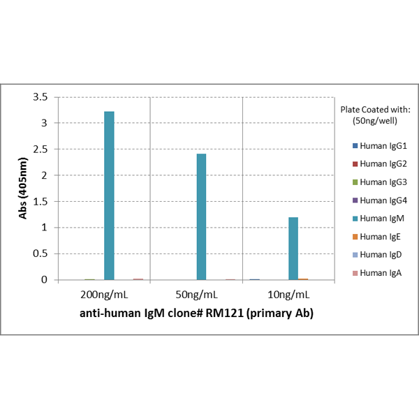 Anti-Human IgM Rabbit Monoclonal Antibody, Clone RM121