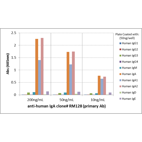 Biotin Anti-Human IgA (&alpha;1 & &alpha;2) Rabbit Monoclonal Antibody, Clone RM128